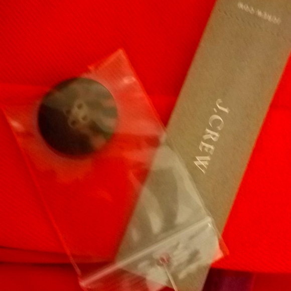 J.Crew. Red Linen Blazer. New with Tags - Picture 7 of 9